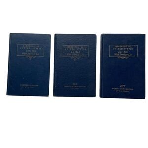 Vintage Blue Handbook Of United States Coins With Premium List Set Of 3